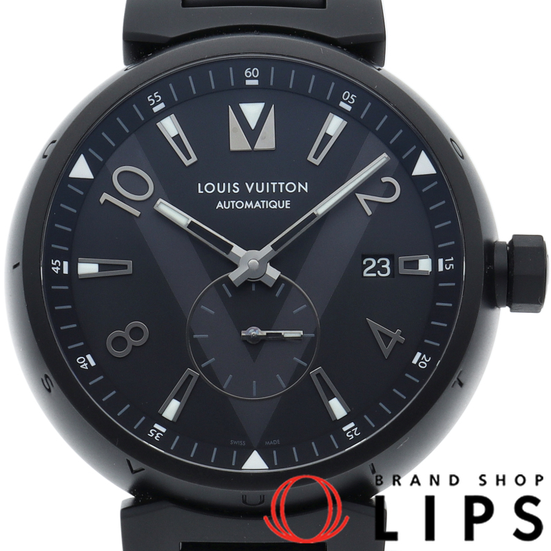 タンブール オールブラック ウォッチ 40mm オートマチック