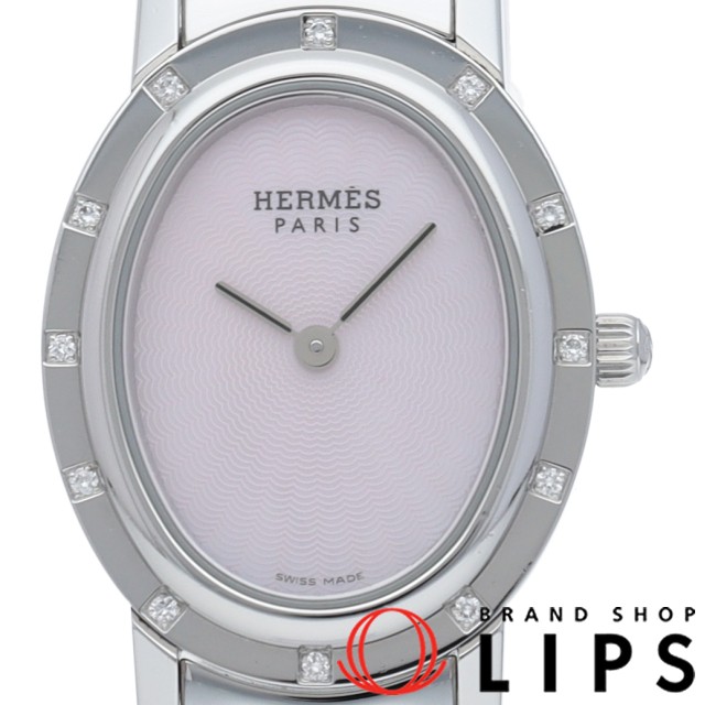 クリッパー オーバル 12Pダイヤベゼル シェル