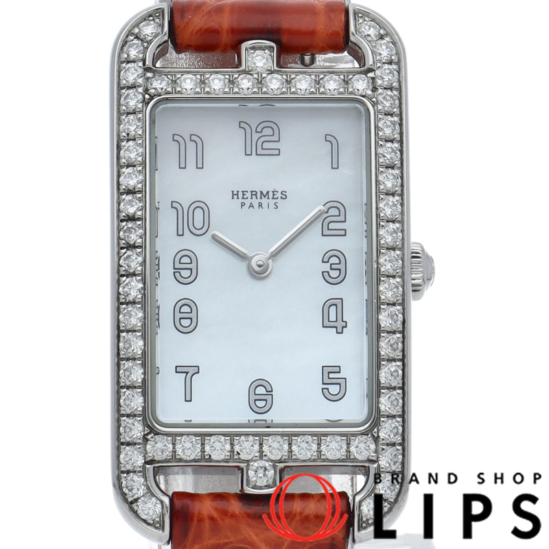 ナンタケット レディース時計 ダイヤベゼル シェル