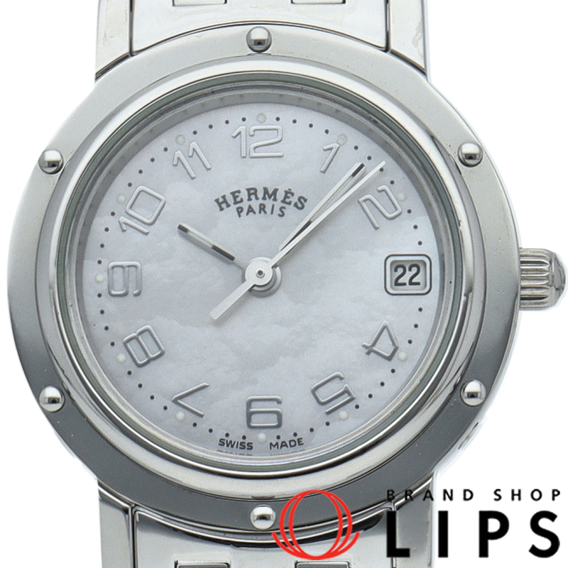 クリッパー ナクレ レディース時計 シェル