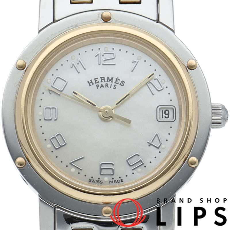 クリッパーナクレ レディース時計 シェル