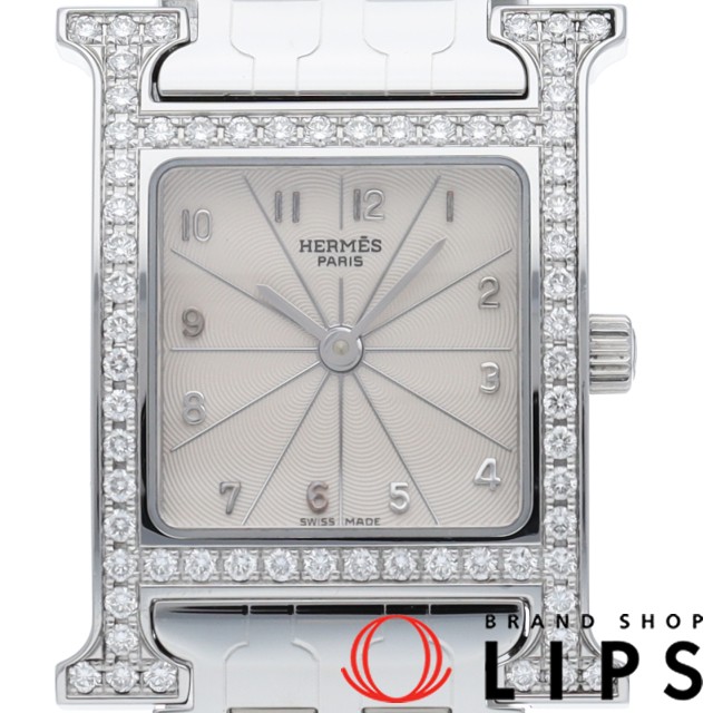 Hウォッチ ダイヤベゼル レディース時計