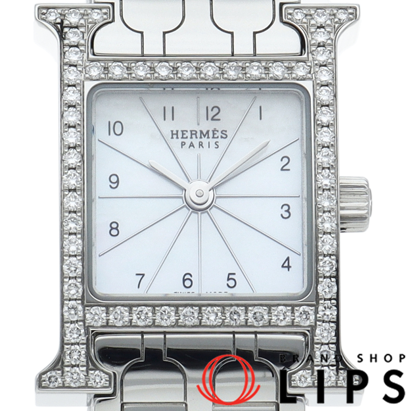 Hウォッチ ミニ ダイヤベゼル シェル