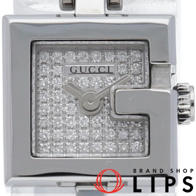 Gミニ レディース時計 ダイヤ文字盤