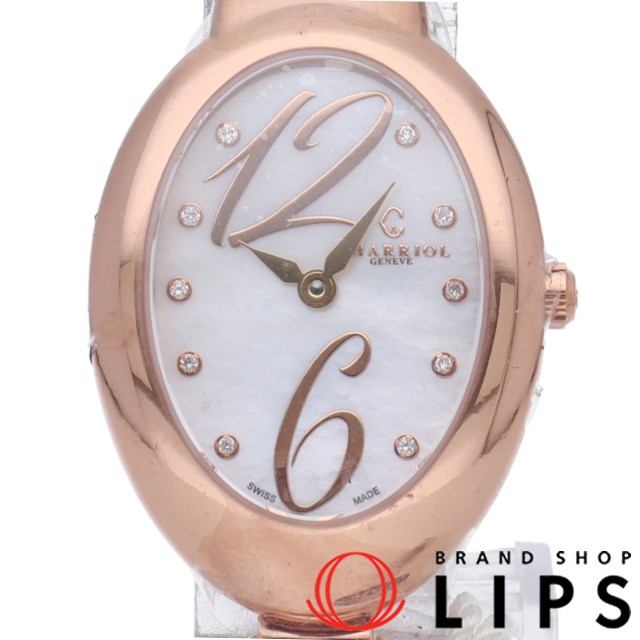 マリーオルガ レディース時計 10Pダイヤ シェル
