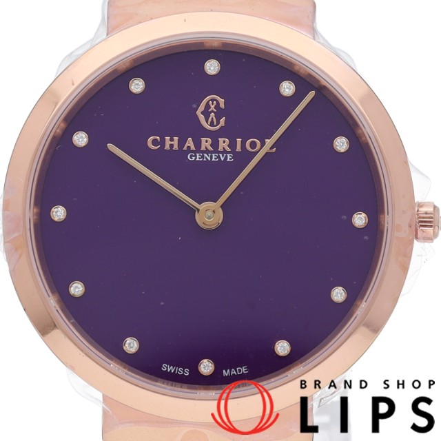 スリム レディース時計 12Pダイヤ