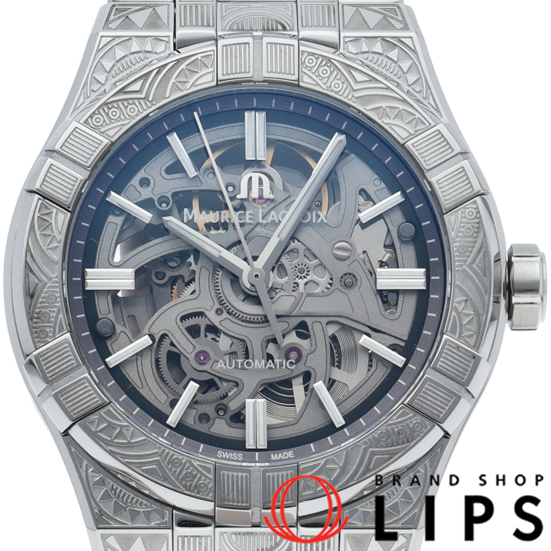 アイコン オートマティック 39mm スケルトン アーバントライブ 世界限定500本