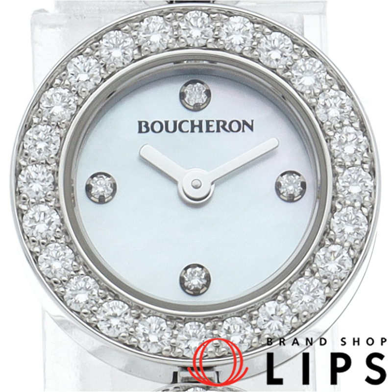 アバ デコ ウォッチ ダイヤベゼル ダイヤブレス 4Pダイヤ シェル