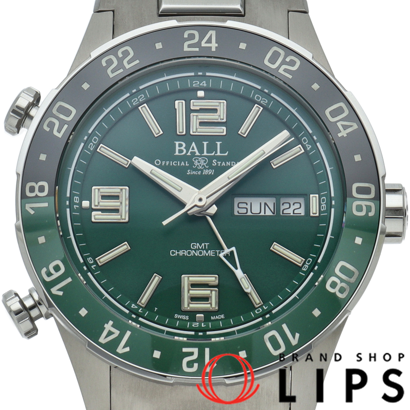 ロードマスター マリン GMT ウォッチ 40mm 
グリーン 世界限定1000本