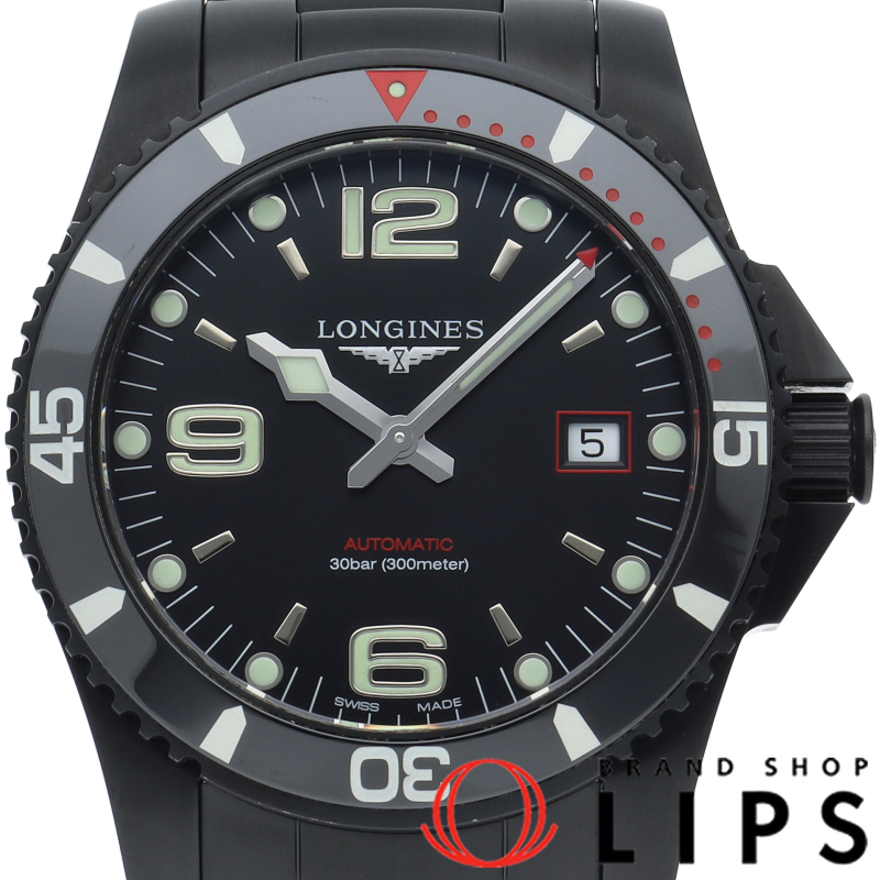 ハイドロコンクエスト ブラックアウト オートマチック 41mm 日本限定500本
