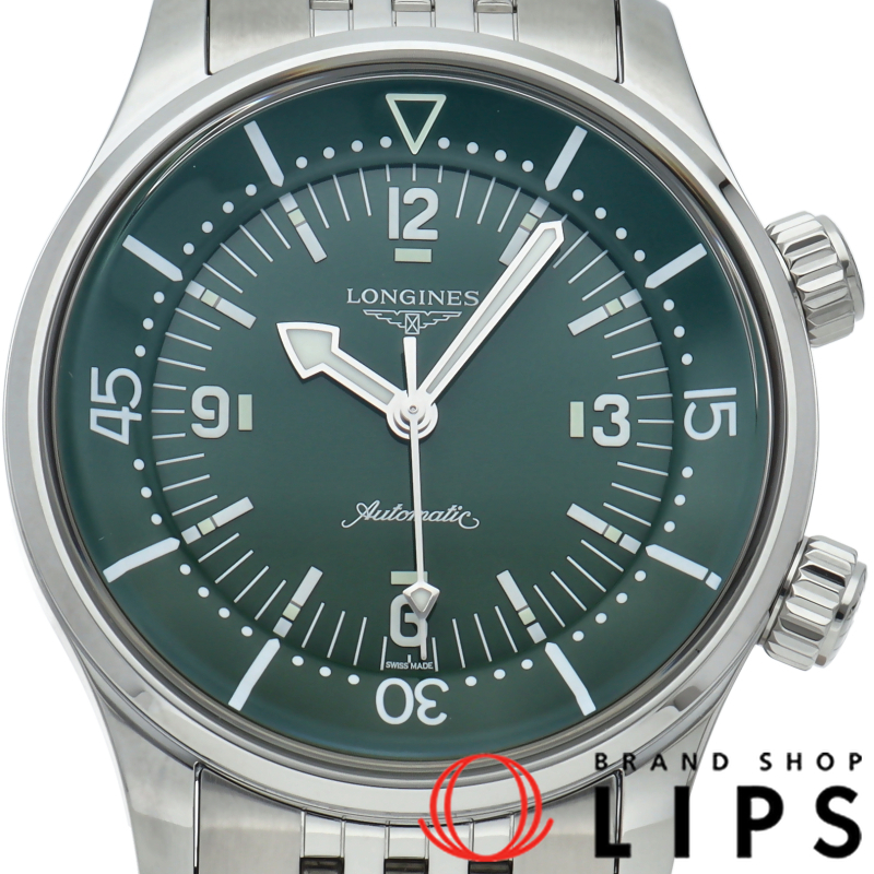 レジェンドダイバー オートマチック 39mm グリーン