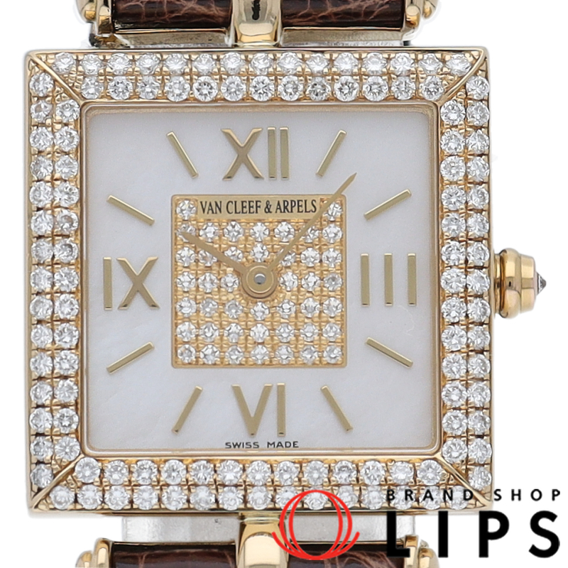 ファンタジー レディース時計 ダイヤベゼル シェル