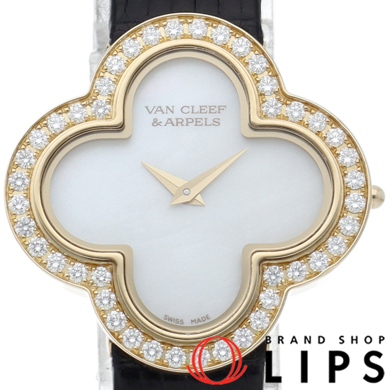 アルハンブラ スモール ウォッチ 27mm ダイヤベゼル シェル メーカーOH済(保証期間中)