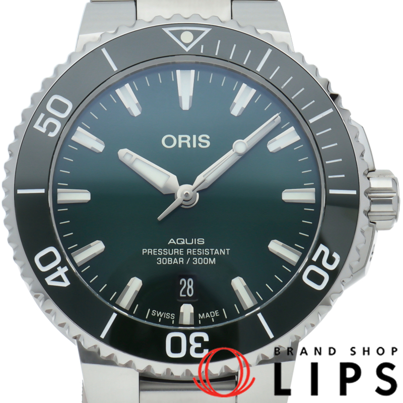 アクイスデイト オートマチック 41.5mm グリーン