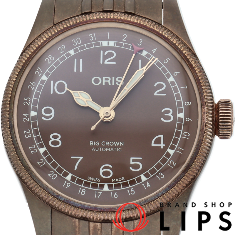 ビッグクラウン ポインターデイト ブロンズ ウォッチ 40mm