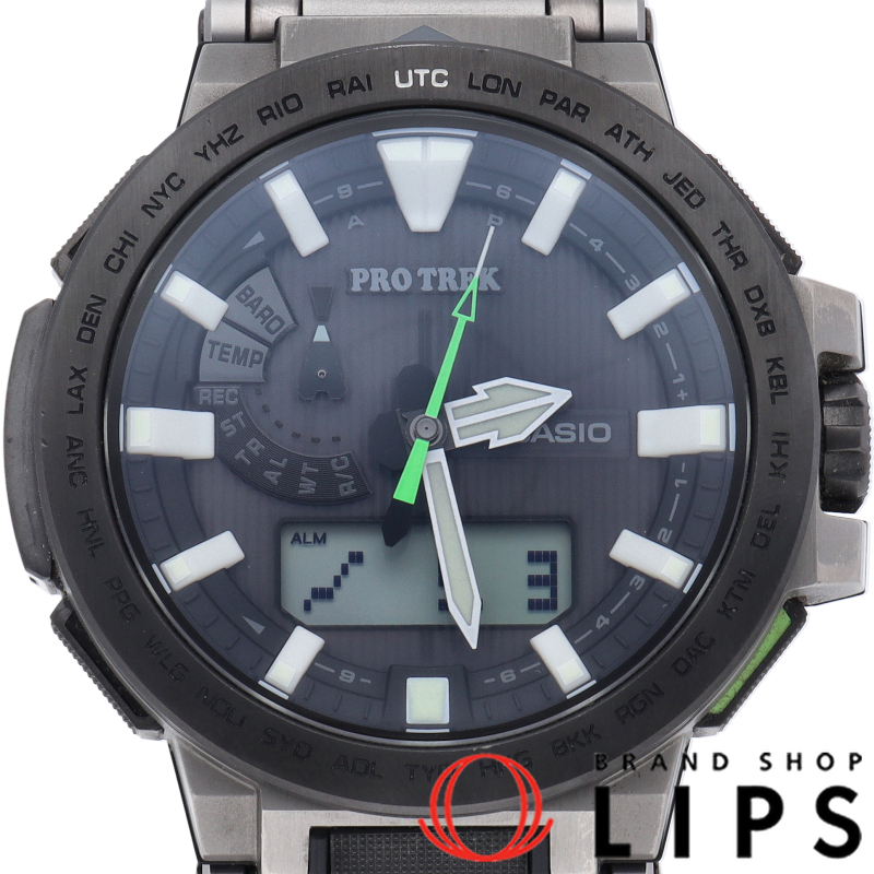 プロトレック マナスル ソーラー電波時計