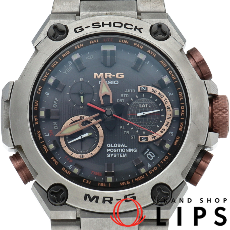 G-SHOCK MR-G GPSハイブリッド電波ソーラー時計