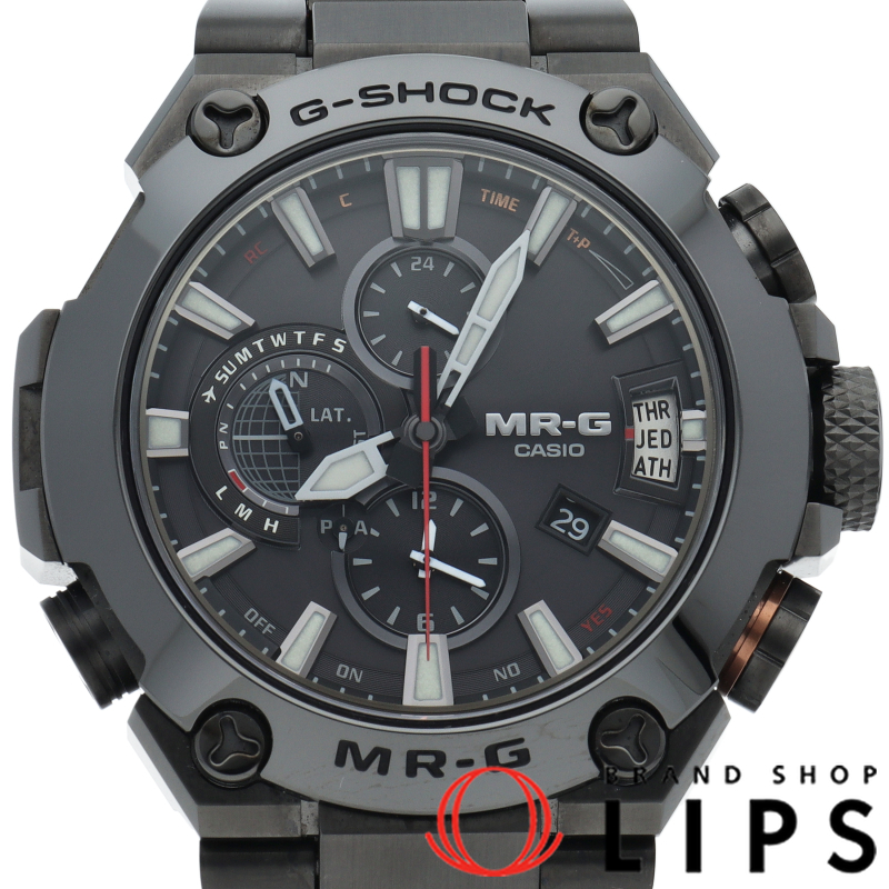 G-SHOCK MR-G 黒備え GPSハイブリッド電波ソーラー時計