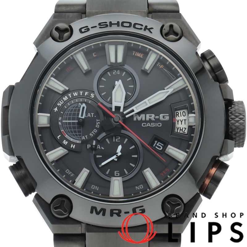 G-SHOCK MR-G 黒備え GPSハイブリッド電波ソーラー時計