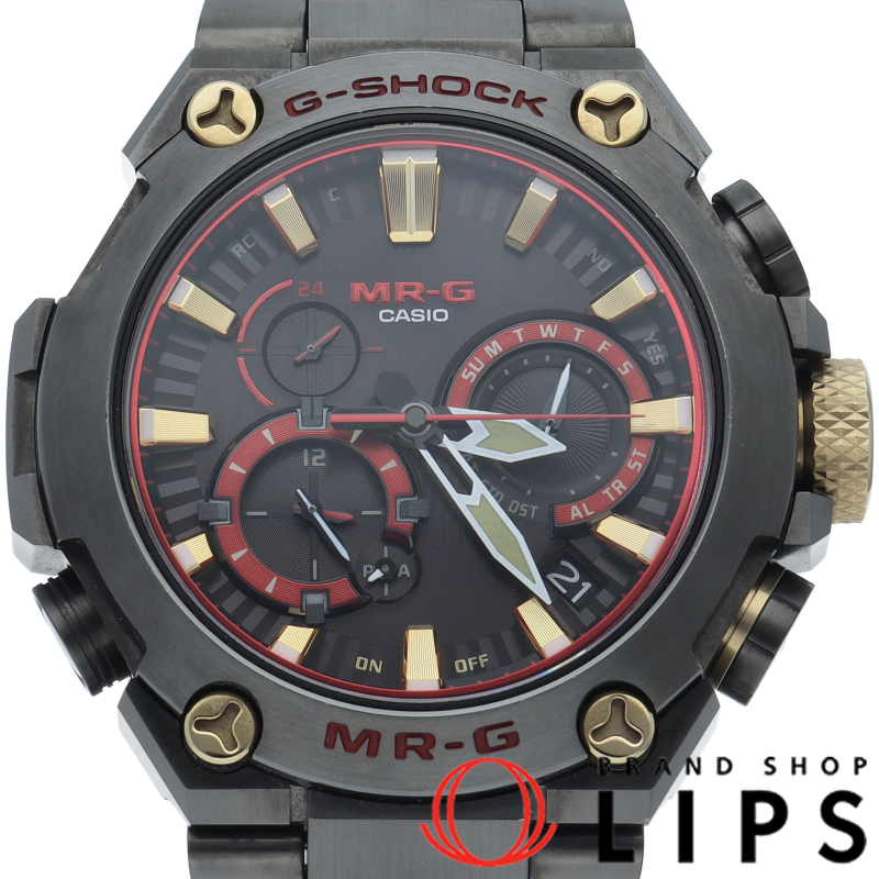 G-SHOCK MR-G 赤備え GPSハイブリッド電波時計