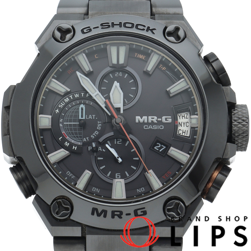 G-SHOCK MR-G 黒備え GPSハイブリッド電波ソーラー時計