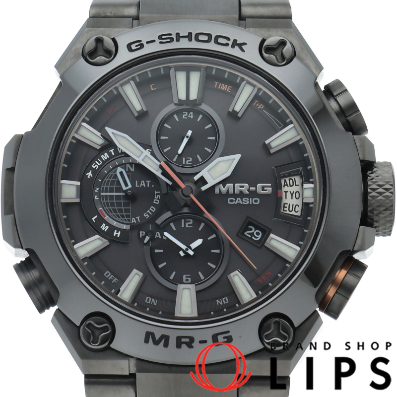 G-SHOCK MR-G 黒備え GPSハイブリッド電波ソーラー時計