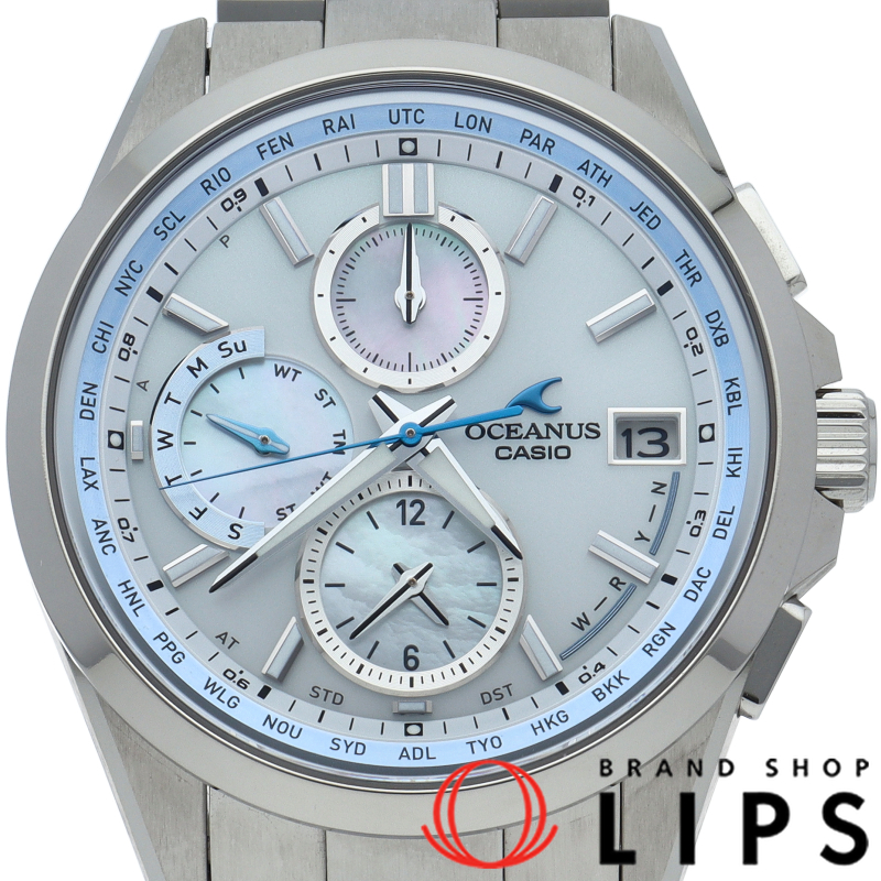 オシアナス クラシックライン ソーラー電波時計