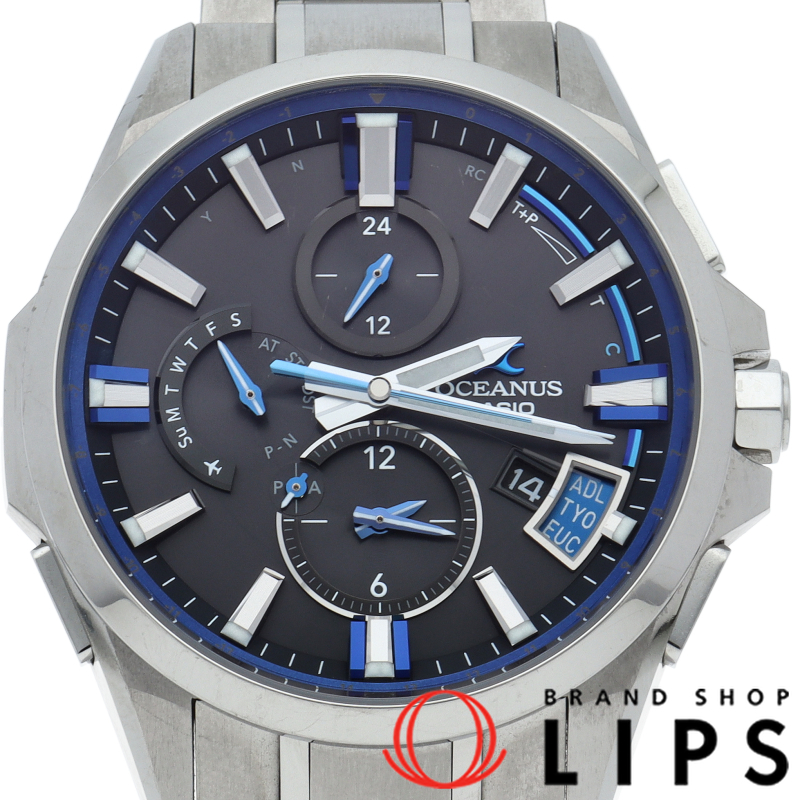 オシアナス ソーラー電波時計