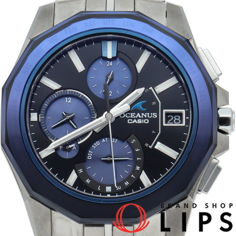 オシアナスマンタ S6000 ソーラー電波時計