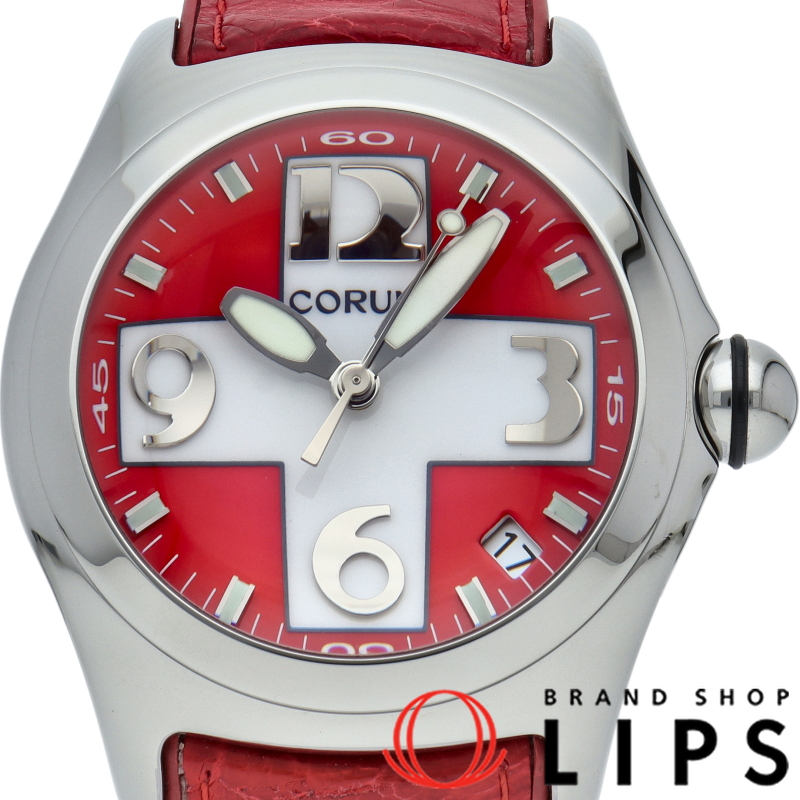 バブル メンズ時計 スイスフラッグ