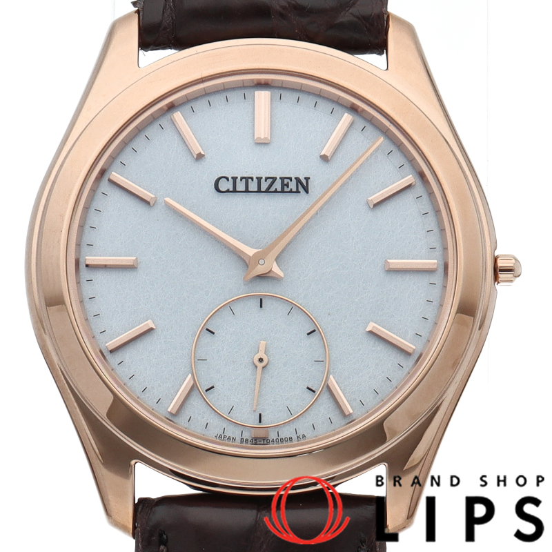 エコドライブワン メンズ時計 土佐和紙文字盤