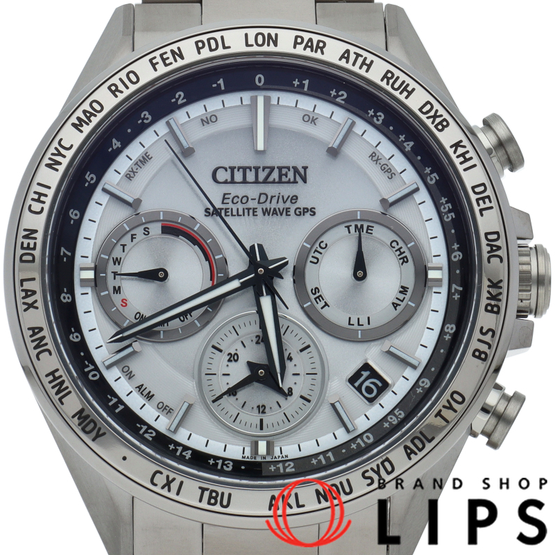 アテッサ エコドライブ GPS ソーラー電波時計 ACT Line