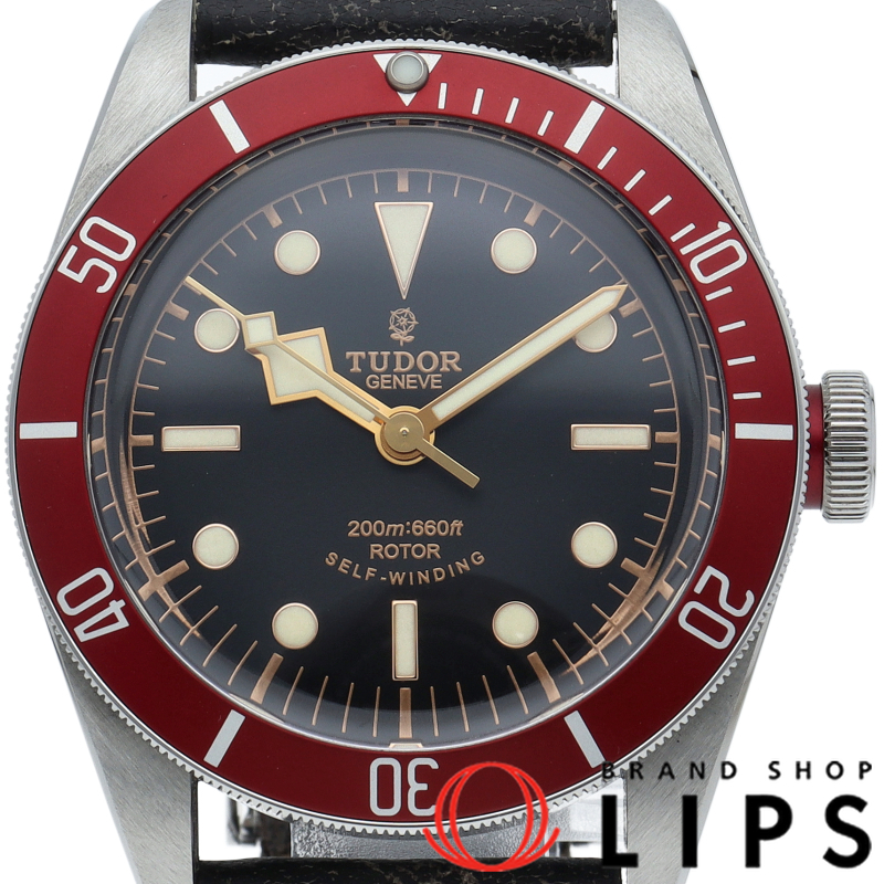 ヘリテージ ブラックベイ ウォッチ バラ文字盤