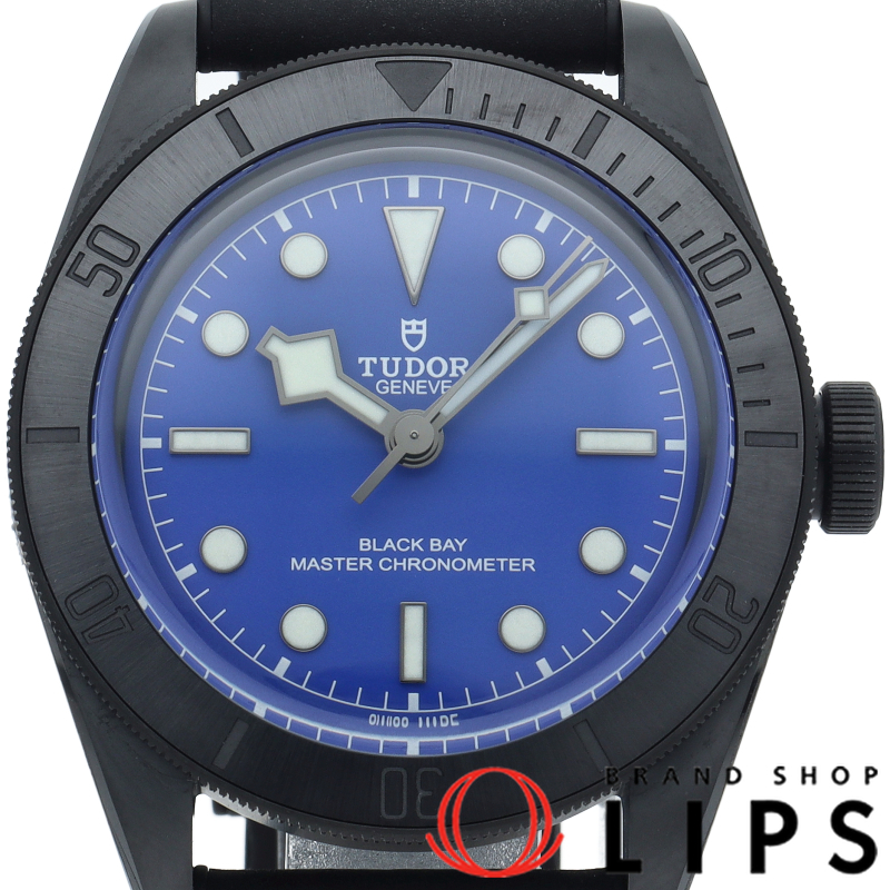 ブラックベイ ウォッチ セラミック ブルー QRコードシール付