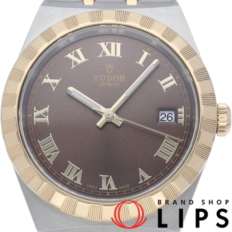 ロイヤル ウォッチ 38mm チョコレート ブラウン