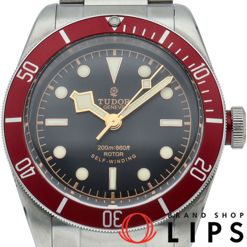 ヘリテージ ブラックベイ ウォッチ バラ文字盤