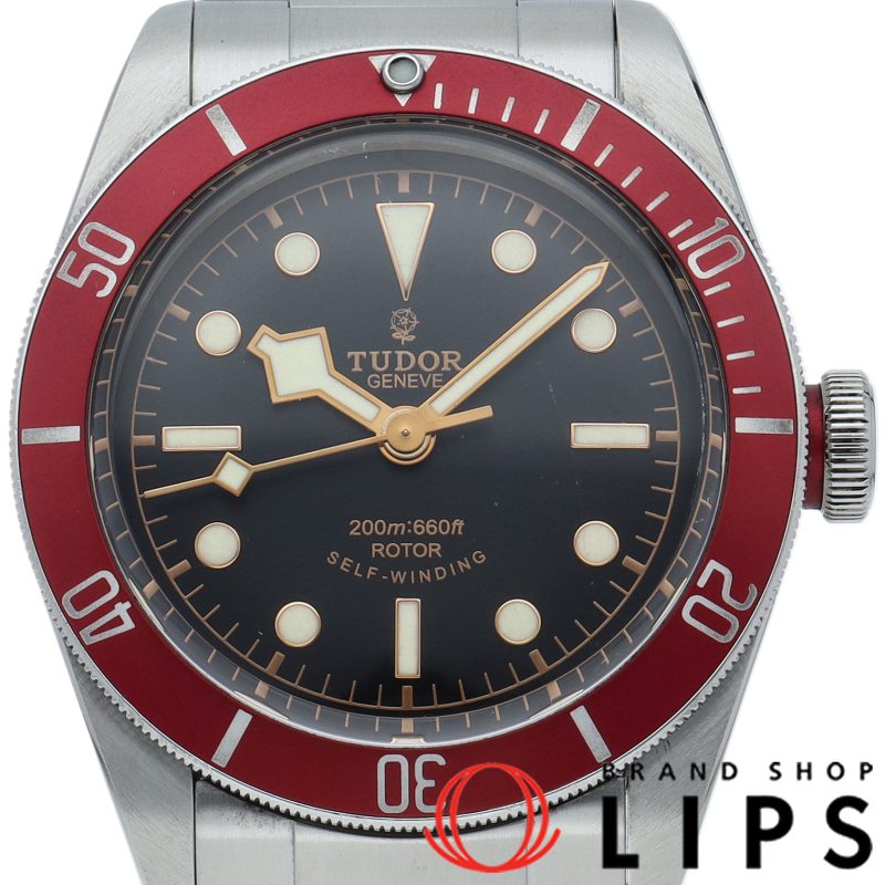 ヘリテージ ブラックベイ ウォッチ バラ文字盤