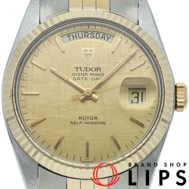 プリンス デイトデイ メンズ時計 モザイク文字盤