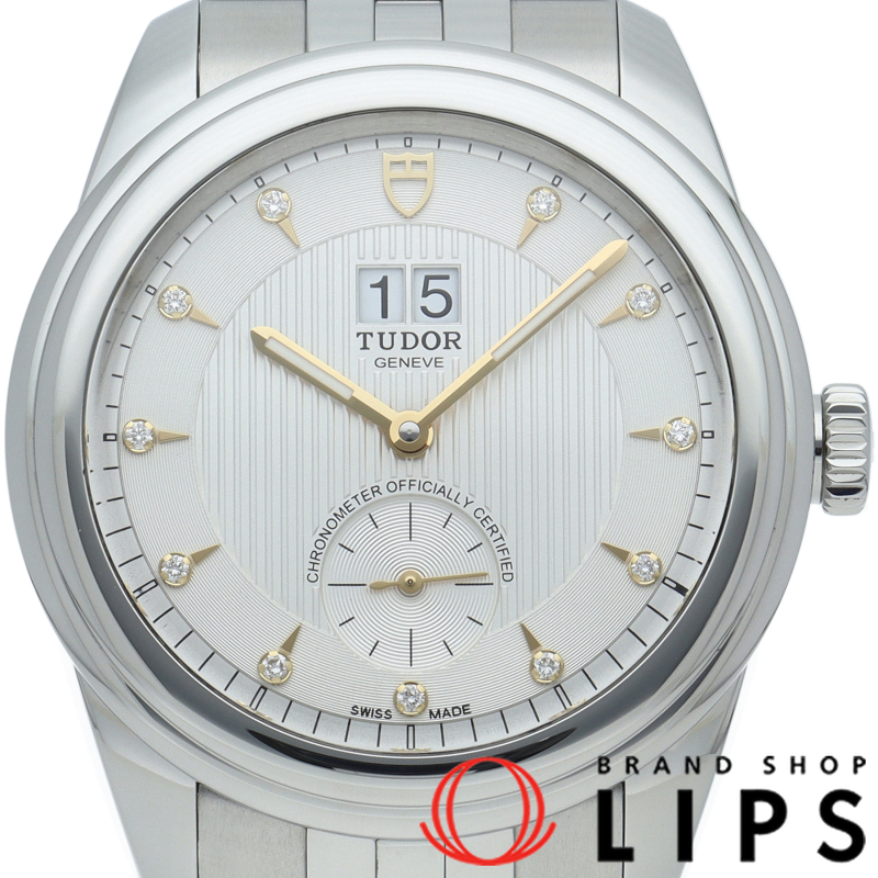 グラマーダブルデイト ウォッチ 11Pダイヤ