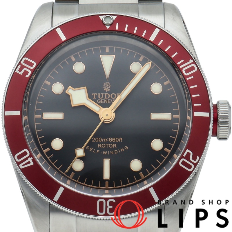 ヘリテージ ブラックベイ ウォッチ バラ文字盤 OH済