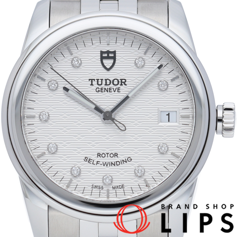 グラマー デイト ウォッチ 36mm 10Pダイヤ