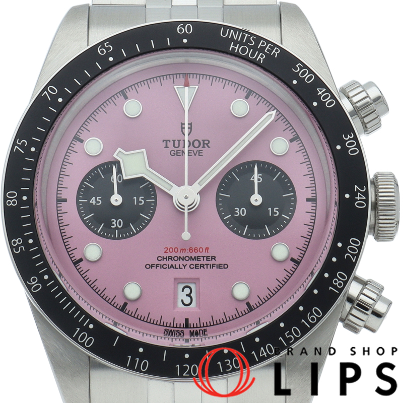 ブラックベイ クロノグラフ ウォッチ ピンク