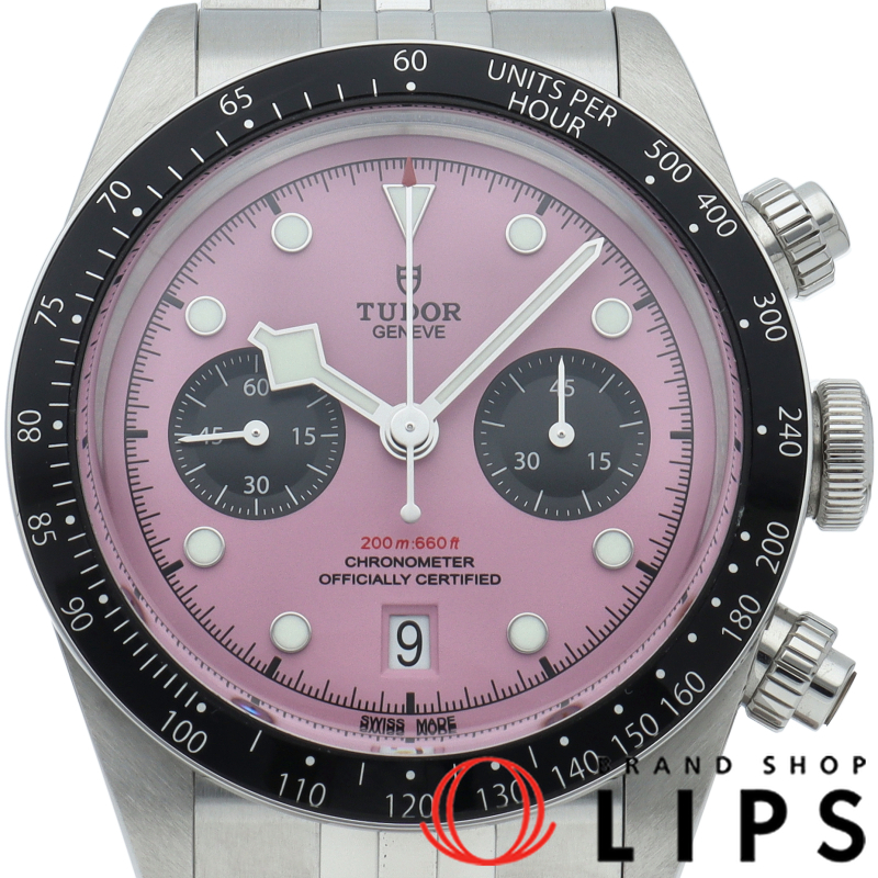 ブラックベイ クロノグラフ ウォッチ ピンク