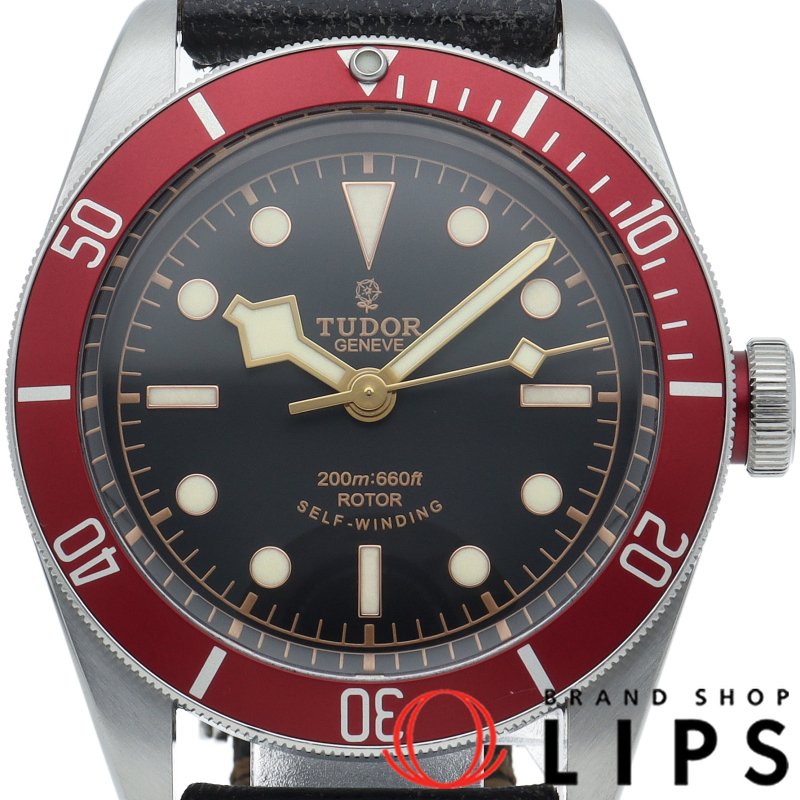 ヘリテージ ブラックベイ ウォッチ バラ文字盤