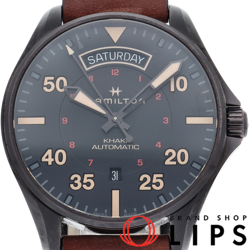 カーキ アビエーション デイデイト オートマチック