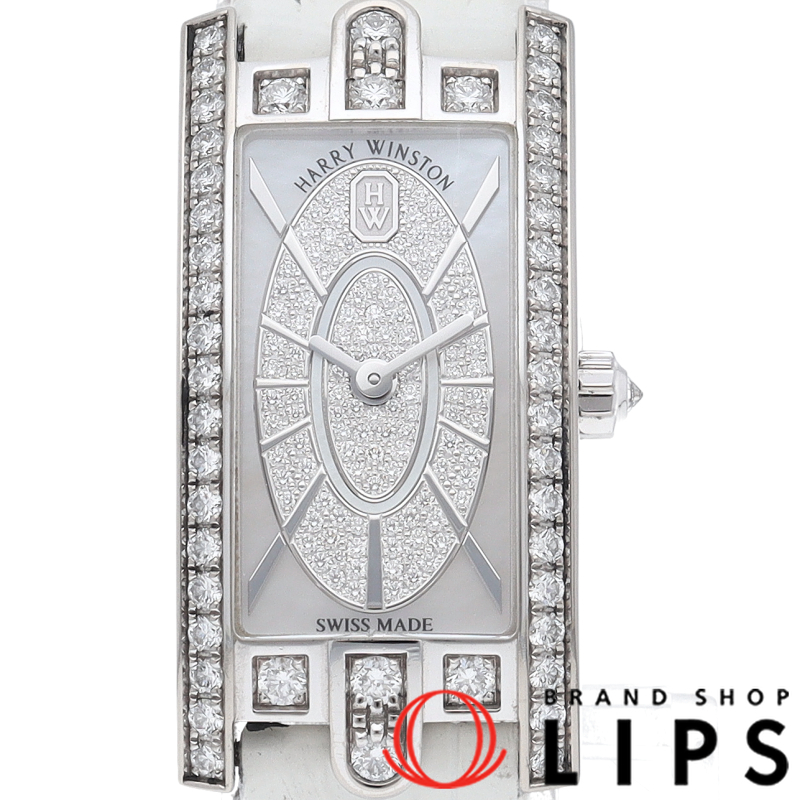 アヴェニューCミニ エリプティック ウォッチ ダイヤベゼル シェル