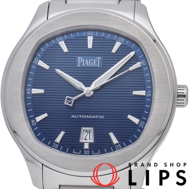 ポロ デイト ウォッチ 42mm オートマチック ブルー