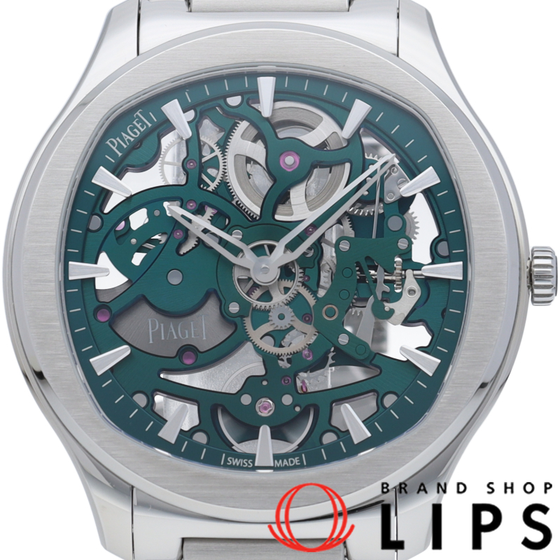 ポロ スケルトン ウォッチ 42mm オートマチック グリーン