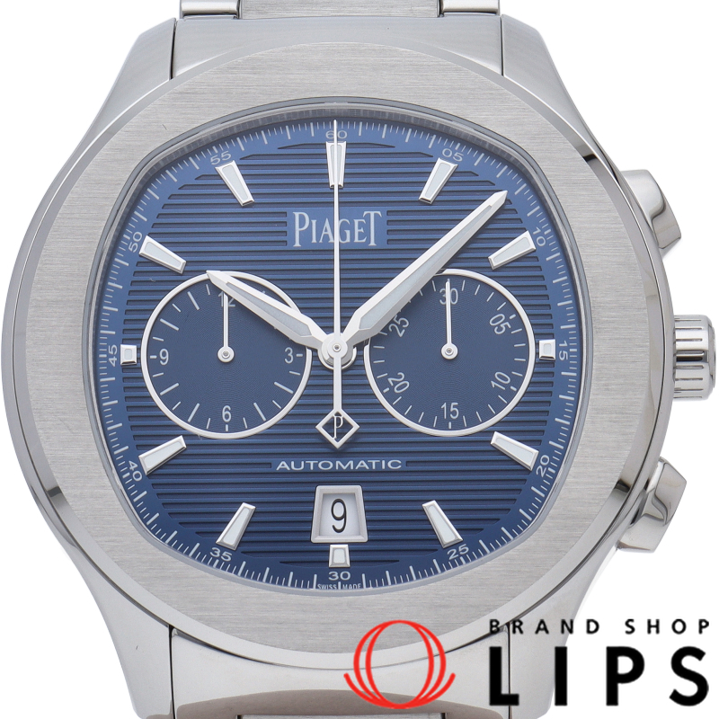 ポロ クロノグラフ ウォッチ 42mm オートマチック ブルー