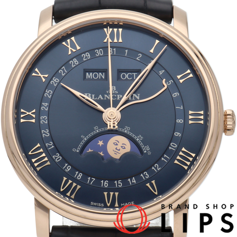 ヴィルレ コンプリートカレンダー ムーンフェイズ ウォッチ 40mm